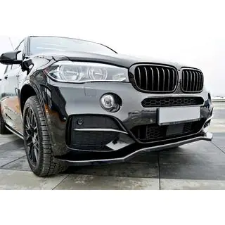 Передня Lip накладка DPT V-1 (для M-Sport, чорний глянець) фото 3