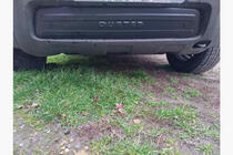 Dacia Duster 2008-2018 рр. Зимова нижня накладка на решітку фото 2