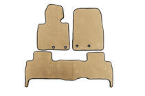 Toyota Land Cruiser 200 2007-2021 рр. Поліуретанові килимки EVA V-2 (2012-2021, Бежевий) фото 1