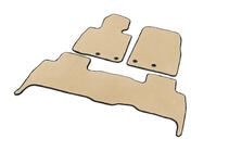 Toyota Land Cruiser 200 2007-2021 рр. Поліуретанові килимки EVA V-2 (2012-2021, Бежевий) фото 2