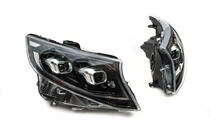 Mercedes Vito/V-class W447 2014- рр. Передні фари 2025 Design LED (для Vito, 2 шт) фото 2