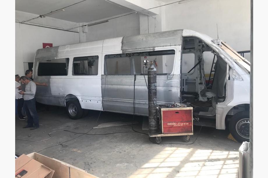 Mercedes Sprinter W906 2006-2018 рр. Кузовний комплект для подовження автомобіля Фото 6