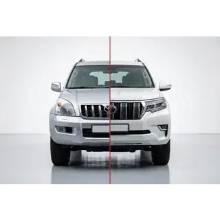 Комплект рестайлінгу в Toyota Land Cruiser Prado 150 2017+ фото 1