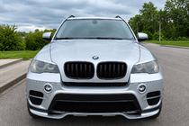 BMW X5 E70 2007-2013 рр. Накладка на передній бампер (для 2010-2013 Base, під фарбування) фото 2