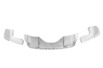 BMW X5 E70 2007-2013 рр. Накладка на задній бампер (для 2010-2013 Base, під фарбування) фото 5