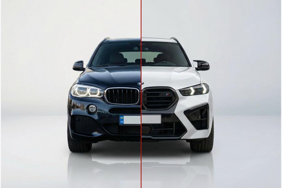 BMW X5 F15 2013-2018 рр. Комплект рестайлінгу в X5M F95 2024 р. (з заміною кришки багажника) Фото 1