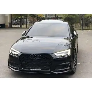 Решітки протитуманних фар з отвором RS-Style (2015-2019, 2 шт, Чорний) фото 2