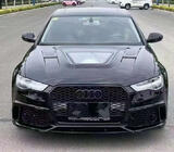 Audi A6 C7 2011-2017 рр. Капот RS-Style (2014-2017) фото 2