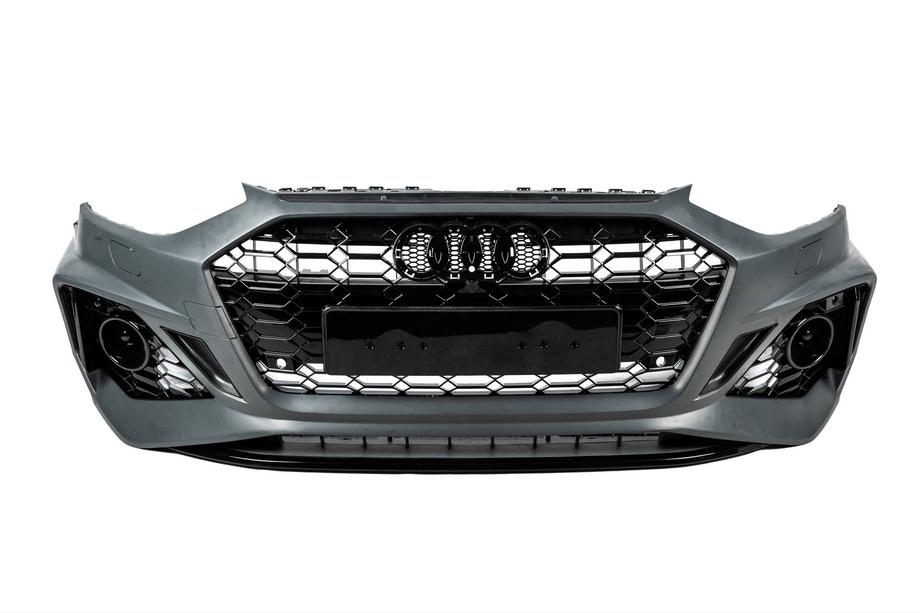 Audi A4 B9 2015-2024 рр. Передній бампер RS-Style (2019-2024) Image