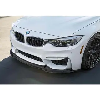 Накладка на передній бампер DPT Lip V-2 (Для M4, чорний глянець) фото 4