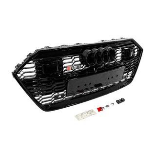 Передня решітка RS-Style з написом Quattro (чорна) фото 4