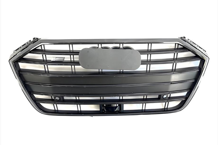 Audi A8 2018- рр. Передня решітка S-Style (2018-2021, чорна) Image