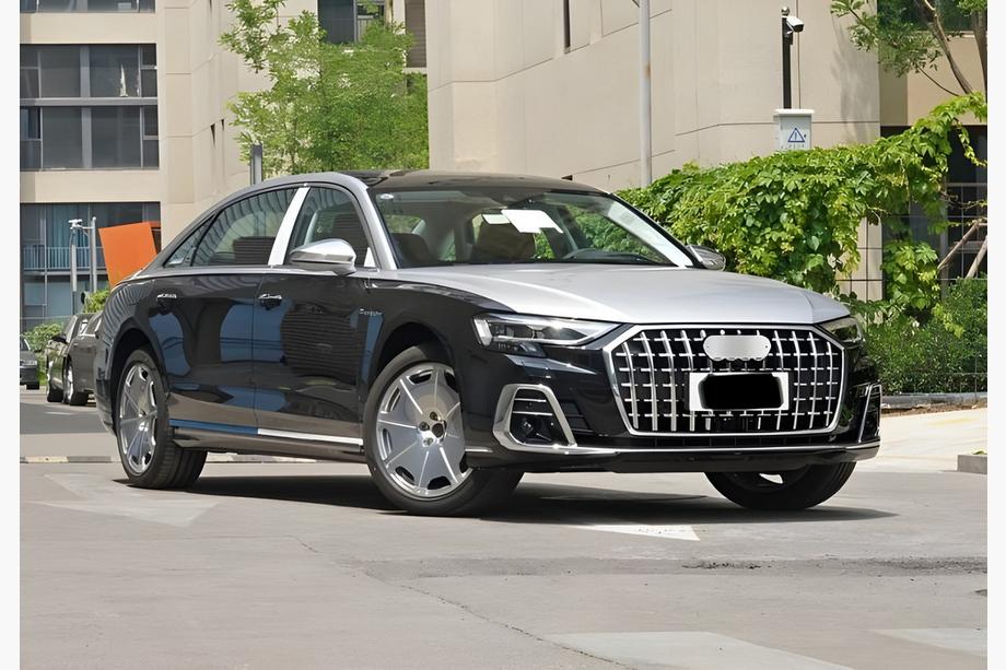 Audi A8 2018- рр. Передня решітка S-Style Horch (2022+, хром з чорним) Фото 2