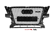 Audi Q5 2008-2017 рр. Передня решітка RSQ-Style (2008-2012, чорна) фото 4