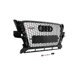Передня решітка RSQ-Style (2008-2012, чорна) Audi Q5 2008-2017 рр. фото 3