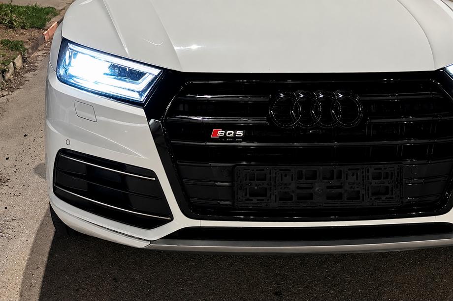 Audi Q5 2017-2025 рр. Передня решітка SQ-Style (2017-2020, чорна) Image