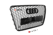 Audi Q7 2005-2015 рр. Передня решітка RSQ-Style (чорна) фото 3