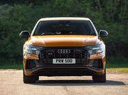 Audi Q8 2018- рр. Передня решітка SQ-Style (2018-2023, чорна) фото 1