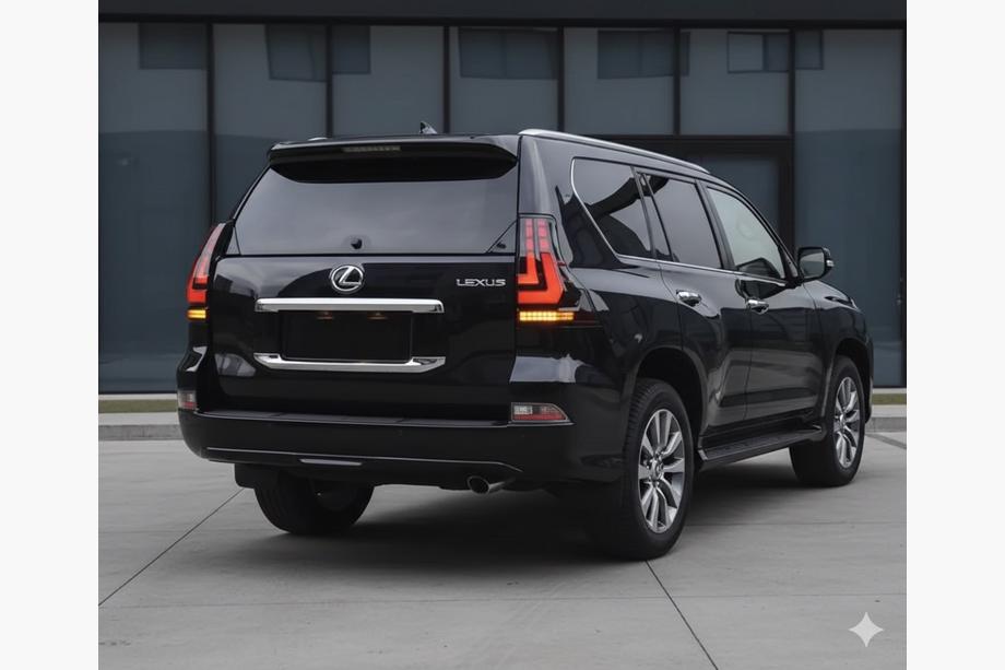 Lexus GX460 2009-2023 рр. Задні ліхтарі Dragon V1 (2013-2023, 2 шт) Фото 1
