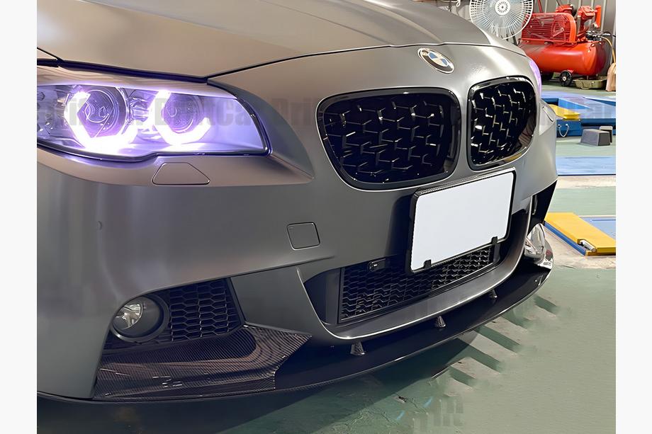 BMW 5 серія F10/F11 2010-2016 рр. Ніздрі Diamond Black (чорний глянець) Image