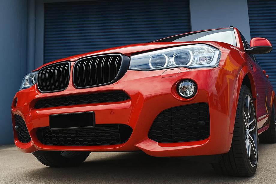 BMW X3 F-25 2011-2018 Ніздрі M-Look (2014-2018, Чорний глянець) Image