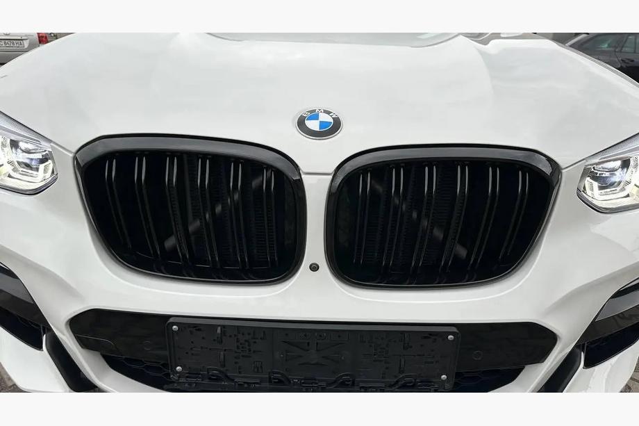 BMW X3 G01 2018- рр. Ніздрі M-Look (Чорний глянець) Фото 3