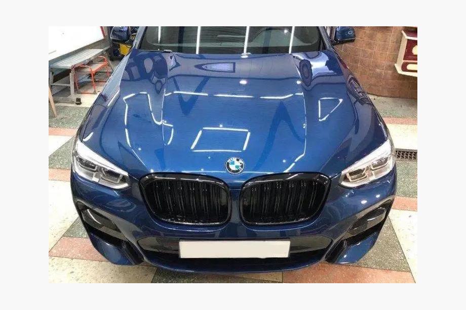 BMW X3 G01 2018- рр. Ніздрі M-Look (Чорний глянець) Фото 11