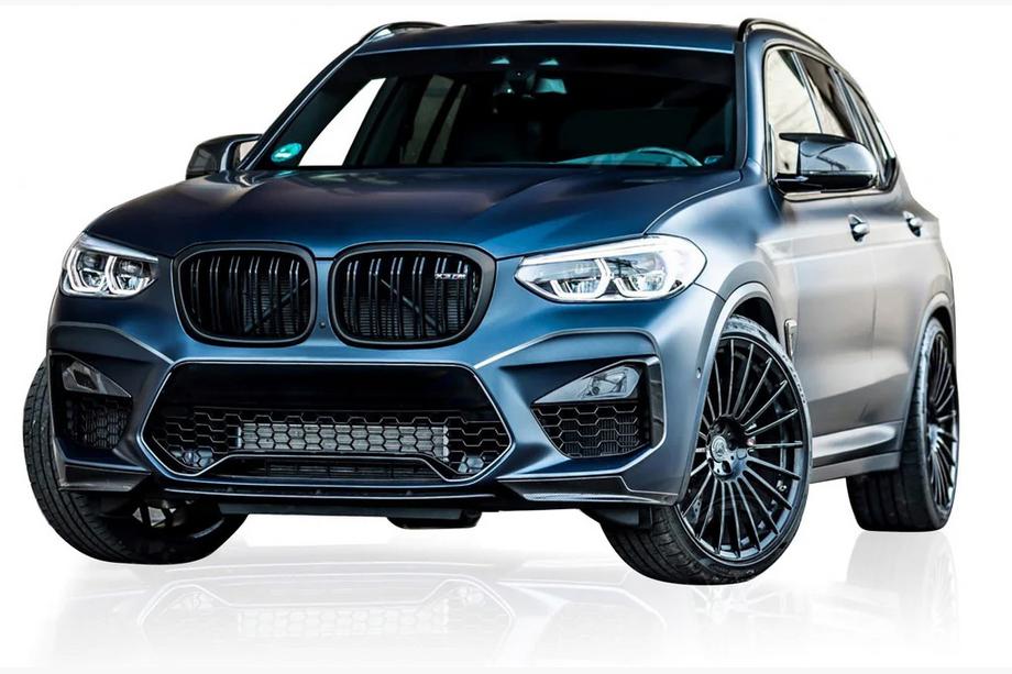 BMW X3 G01 2018- рр. Ніздрі M-Look (Чорний глянець) Image