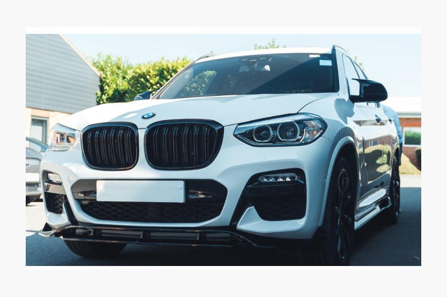 BMW X3 G01 2018- рр. Ніздрі M-Look (Чорний глянець) Фото 9
