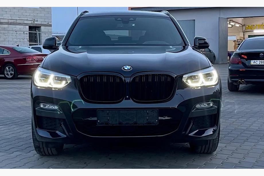 BMW X4 G02 2018- рр. Ніздрі M-Look (чорний глянець) Фото 3