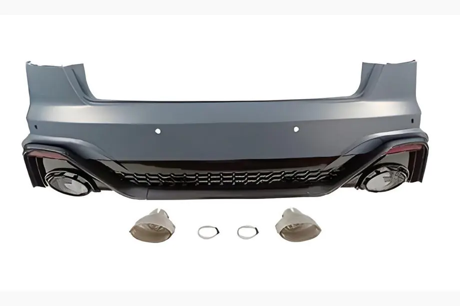 Audi A4 B9 2015-2024 рр. Задній бампер в зборі (2019-2024) Image