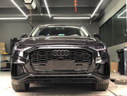 Audi Q8 2018- рр. Передня решітка RSQ-Style (2018-2023, чорний) фото 1