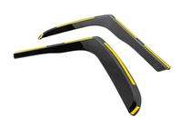 Nissan NV300/Primastar 2016- рр. Вітровики вставні (2 шт, Niken Luxury) фото 2