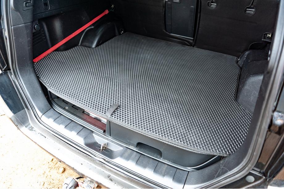 Nissan X-trail T31 2007-2014 рр. Килимок багажника EVA (чорні) Фото 6