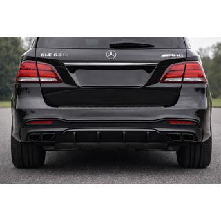 Задній дифузор для GLE (дизайн GLE63 Black) фото 1