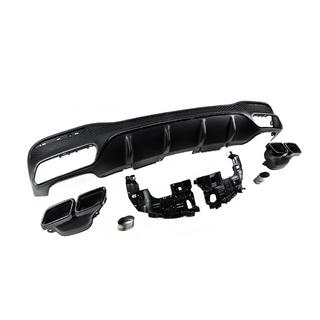 Задній дифузор для GLE (дизайн GLE63 Black) фото 4