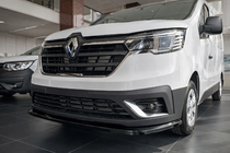 Renault Trafic 2015- рр. Передня лип накладка 2021+ (ABS) фото 2