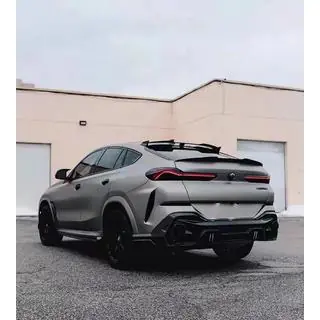 Комплект обвісів з капотом Carbon V2 (2018-2022) BMW X6 G06 2019-2027 рр. фото 2