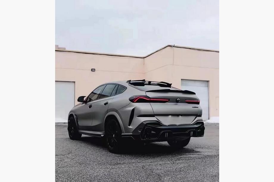 BMW X6 G06 2019-2027 рр. Комплект обвісів з капотом Carbon V2 (2018-2022) Фото 2