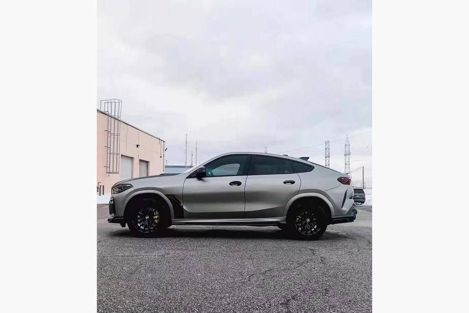 BMW X6 G06 2019-2027 рр. Комплект обвісів з капотом Carbon V2 (2018-2022) Фото 4