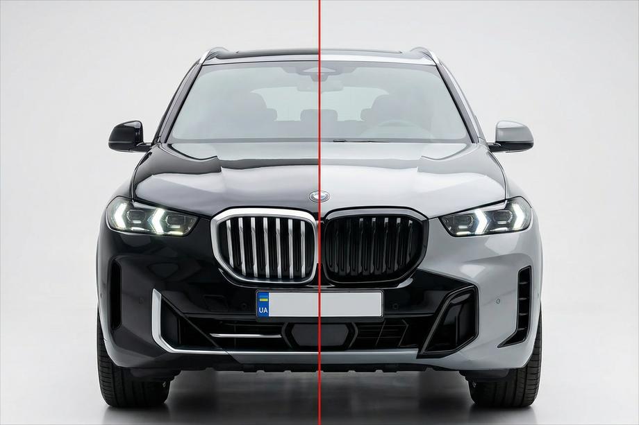 BMW X5 G05 2019-2026 рр. Комплект обвісів в M60i з решіткою (2023+) Image
