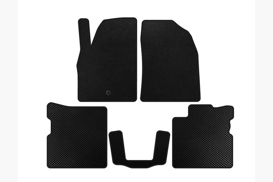 Chevrolet HHR 2005-2011 рр. Килимки EVA (Чорний) Image