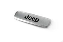 Jeep Шильдик алюмінієвий для килимків (1шт) фото 1