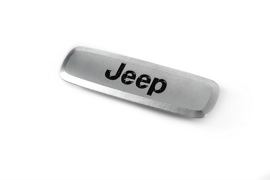 Jeep Шильдик алюмінієвий для килимків (1шт) Image
