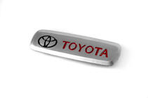 Toyota Шильдик алюмінієвий для килимків (1шт) фото 1