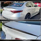 Alfa Romeo Giulia 2016-2022 рр. Спойлер V5 (Сухий карбон) фото 6