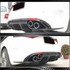 Alfa Romeo Giulia 2016-2022 рр. Дифузор заднього бампера V1 (для Base, Карбон) фото 3