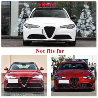 Накладка на передній бампер Lip V2 (для Base, Карбон) Alfa Romeo Giulia 2016-2022 рр. фото 4