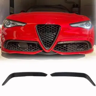 Накладки на протитуманки (для Sport, Карбон) Alfa Romeo Giulia 2016-2022 рр. фото 1