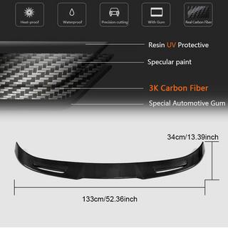 Спойлер V4 (2017-2023, Карбон) Alfa Romeo Stelvio 2016- рр. фото 4